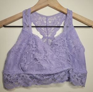 NWOT Motherhood Maternity lace nursing bra, small